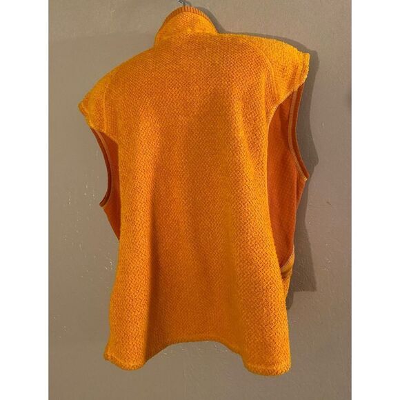 Patagonia Men's Vintage Fleece Vest Electic Orange  Size L - Picture 3 of 6
